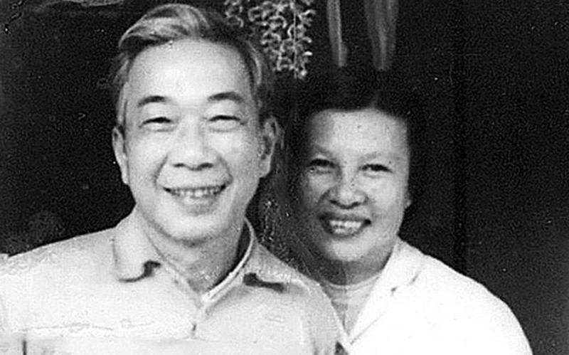 Vợ chồng nhà thơ Tố Hữu. Ảnh tư liệu