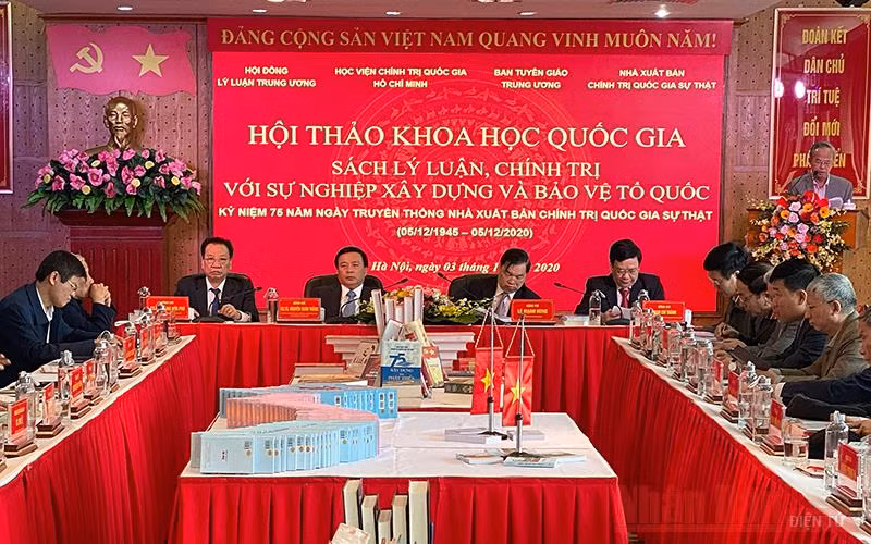 Nâng cao chất lượng và hiệu quả hoạt động công tác xuất bản, phát hành sách lý luận, chính trị trong tình hình mới -0