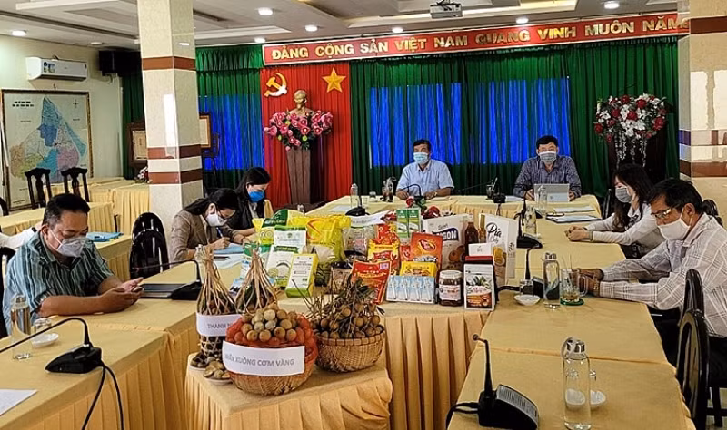 Hỗ trợ tiêu thụ nhãn và sản phẩm OCOP của tỉnh Đồng Tháp, Sóc Trăng -0