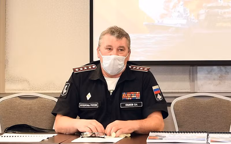 Đại tá Oleg Youshkov, phụ trách truyền thông Army Games 2020.