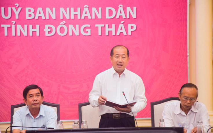 Phó Chủ tịch UBND tỉnh Đồng Tháp Đoàn Tấn Bửu chỉ đạo phòng, chống dịch bệnh Covid-19. Đồng Tháp yêu cầu khẩn trương truy vết các trường hợp liên quan F1 (ghép tin Các địa phương) -0