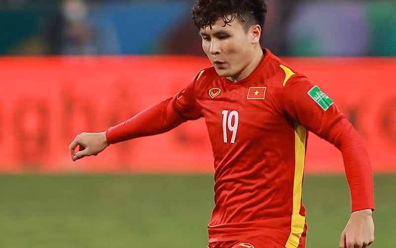 Quang Hải đang trong quá trình đám phán gia hạn hợp đồng lần cuối cùng với Hà Nội FC. (Ảnh: TTXVN)