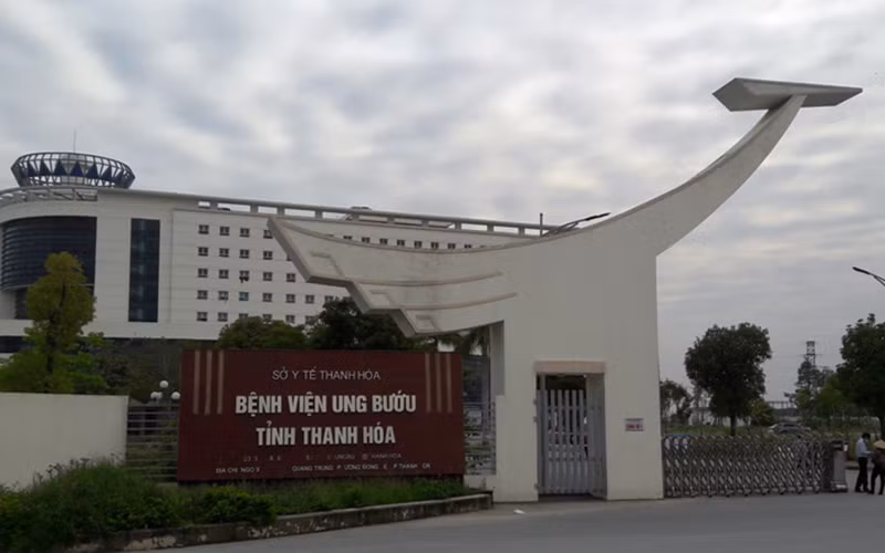 Bệnh viện Ung bướu tỉnh Thanh Hóa.