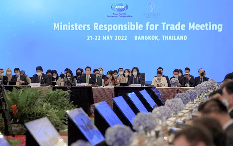 Hội nghị Bộ trưởng Thương mại APEC lần thứ 28. (Ảnh REUTERS)