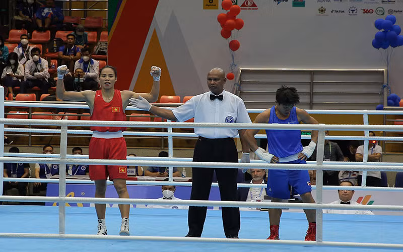 Vương Thị Vỹ giành chiến thắng chung cuộc.