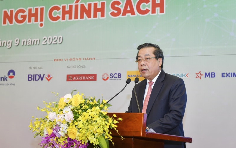 Phó Thống đốc NHNN Nguyễn Kim Anh phát biểu tại Diễn đàn.