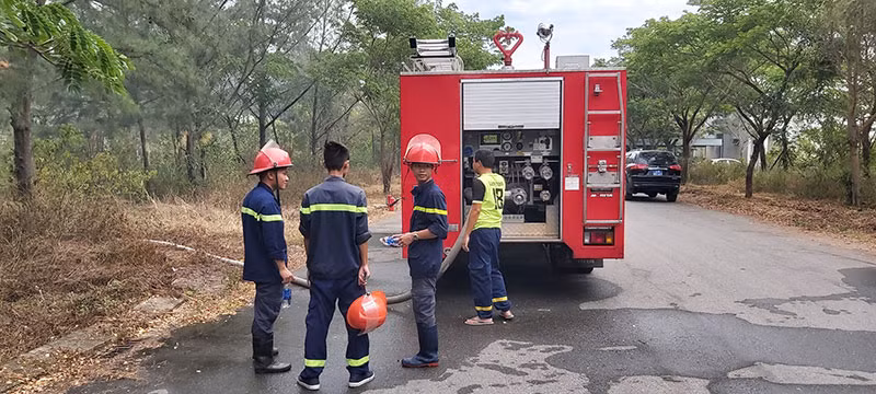 Cháy rừng thông tại Đà Nẵng -0