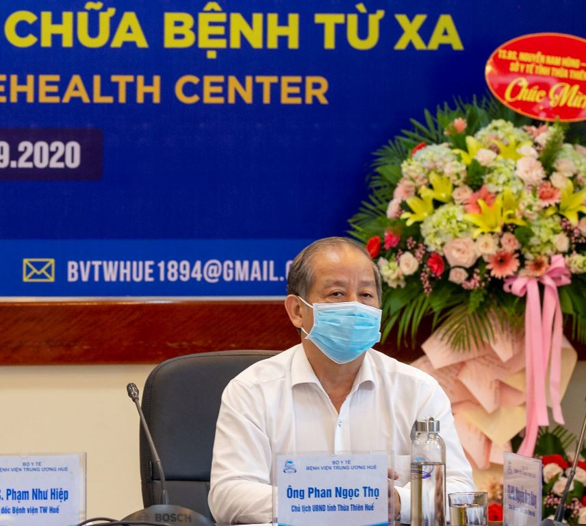 Chủ tịch UBND tỉnh Thừa Thiên Huế Phan Ngọc Thọ. Công nghệ đã hỗ trợ Thừa Thiên Huế chống dịch ra sao? -0