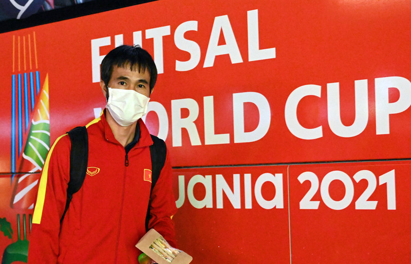 HLV Phạm Minh Giang. (Ảnh: VFF) Đội tuyển futsal Việt Nam tới Lithuania, sẵn sàng cho VCK Futsal World Cup 2021 -0