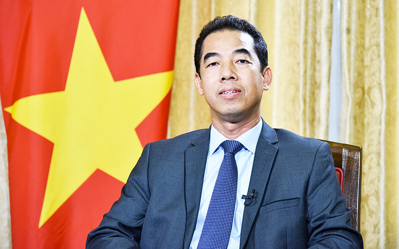 Thứ trưởng ngoại giao Tô Anh Dũng. Ảnh: Bộ Ngoại giao.