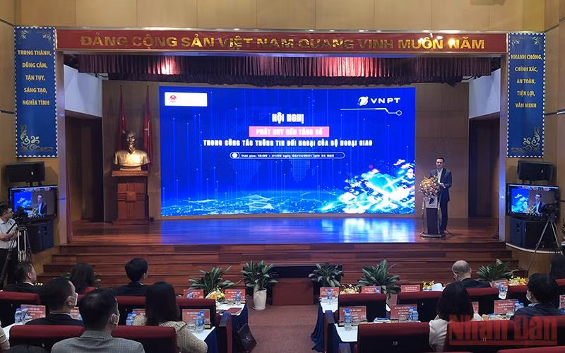 Ngành ngoại giao đẩy mạnh chuyển số trong công tác thông tin đối ngoại -0