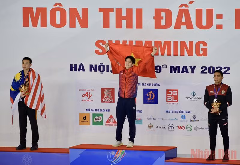 [CẬP NHẬT] SEA Games 31 ngày 16/5: Kình ngư Nguyễn Huy Hoàng lập kỷ lục SEA Games mới -0