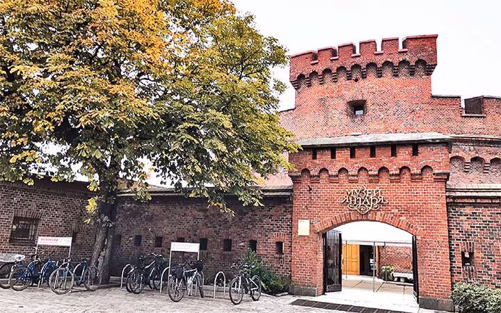 Bảo tàng hổ phách - biểu tượng của Kaliningrad.