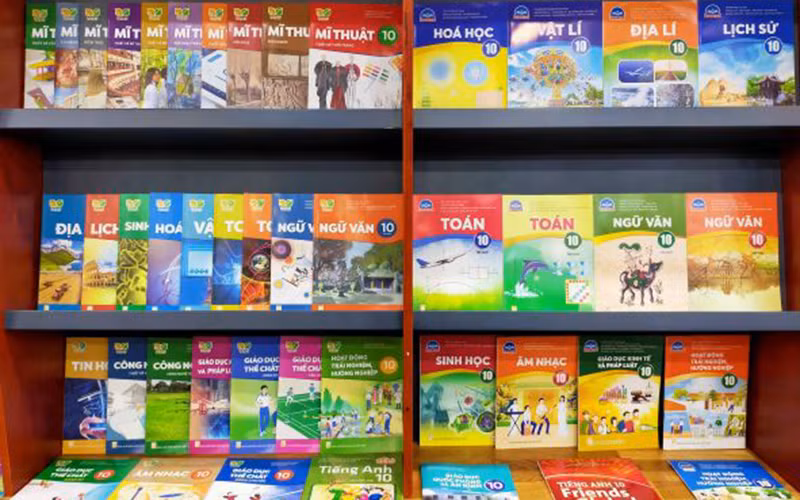 Nhà xuất bản Giáo dục Việt Nam công bố giá sách giáo khoa lớp 3, 7, 10 sử dụng trong năm học 2022-2023. (Ảnh: Nhà xuất bản Giáo dục Việt Nam)