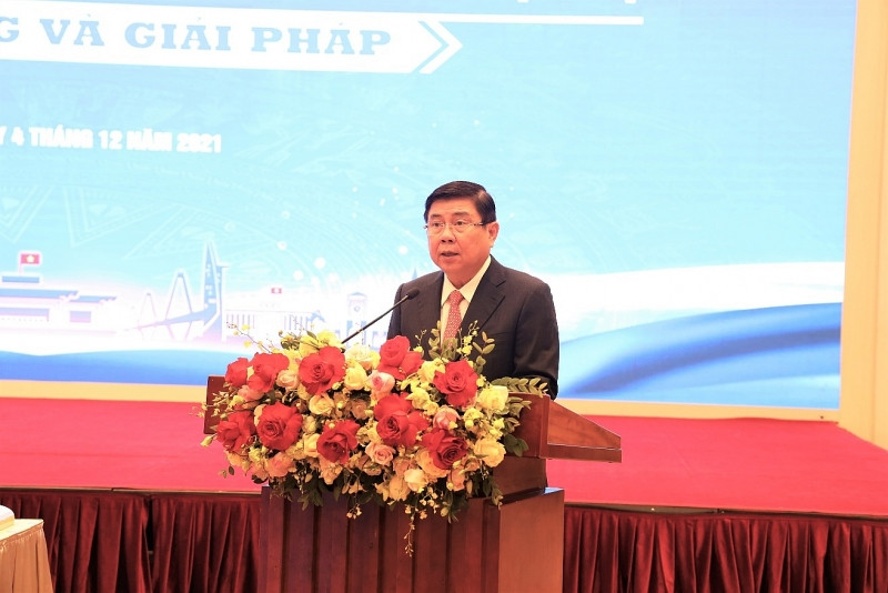 Phó Trưởng ban Kinh tế Trung ương Nguyễn Thành Phong phát biểu.