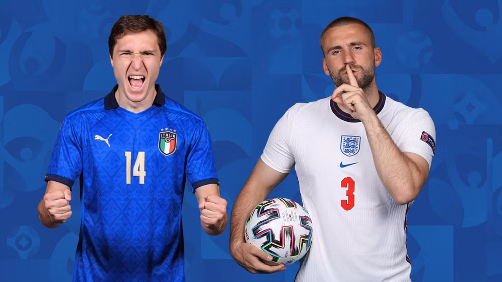 Những ''điểm nóng'' đối đầu trên sân ở chung kết EURO 2020 -0