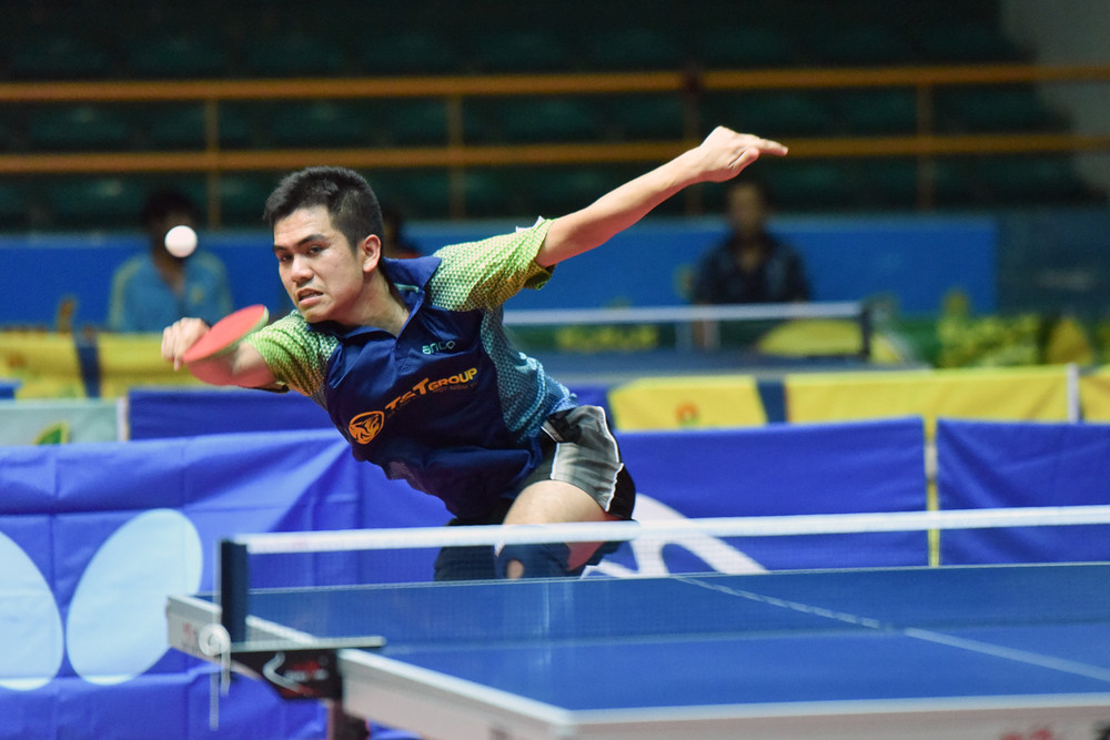 Pha cứu bóng đẹp mắt của Nguyễn Trung Kiên (T&T) tại Giải vô địch bóng bàn toàn quốc Báo Nhân Dân lần thứ 37, tranh Cúp PetroVietnam - Ðạm Cà Mau năm 2019. Những hình ảnh đẹp tại các Giải vô địch bóng bàn toàn quốc Báo Nhân Dân -4