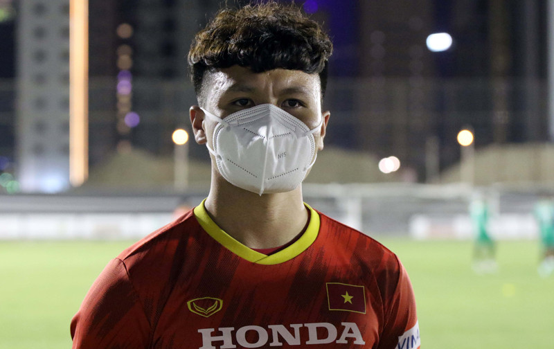 Quang Hải chia sẻ cảm xúc trước trận đấu đầu tiên của Vòng loại cuối cùng World Cup. (Ảnh: VFF) Đội tuyển Việt Nam hoàn thiện những mảnh ghép cuối cùng trong buổi tập thứ ba -0