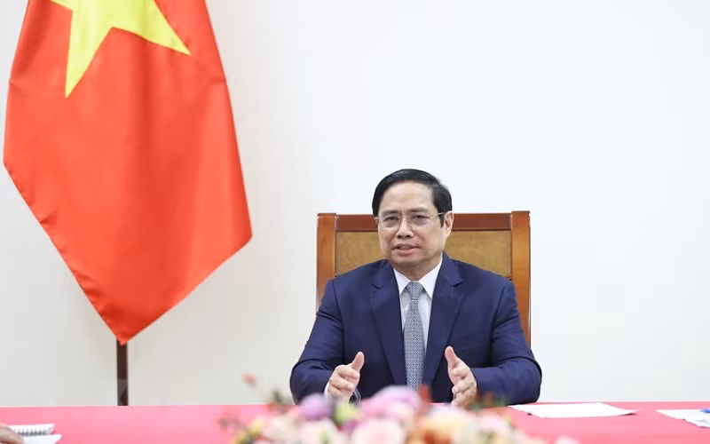 Thủ tướng Phạm Minh Chính. (Ảnh: Dương Giang/TTXVN)