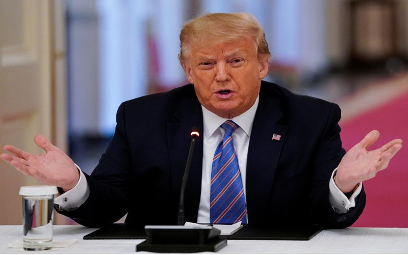 Tổng thống Donald Trump. (Ảnh: Reuters).