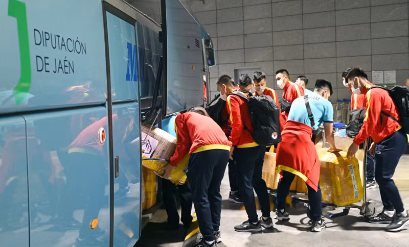 Đội tuyển futsal Việt Nam đã có mặt tại Tây Ban Nha -0