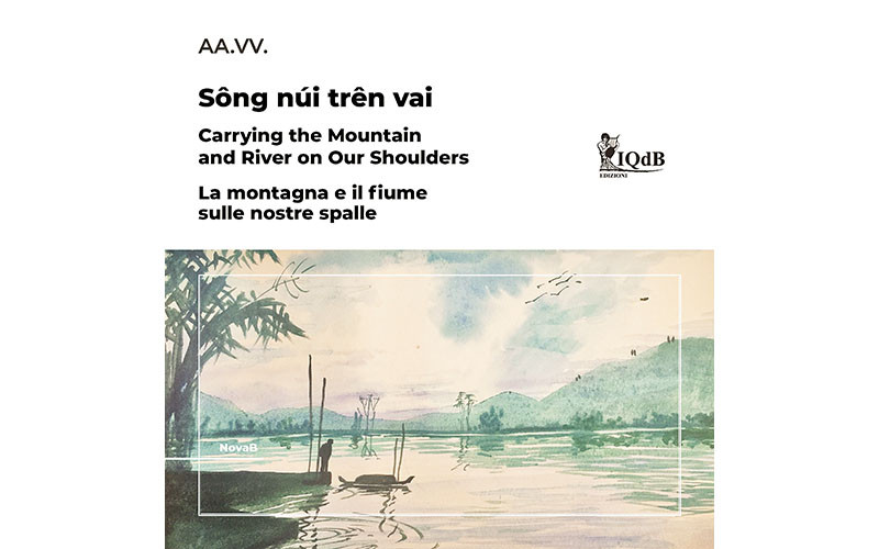 Bìa hợp tuyển thơ Sông núi trên vai. Vì yêu Việt Nam, tôi xuất bản sách Việt -0