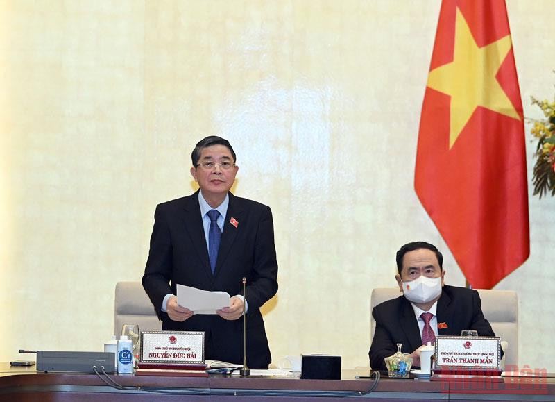 Phó Chủ tịch Quốc hội Nguyễn Đức Hải phát biểu kết luận nội dung phiên họp. Chất vấn, trả lời chất vấn góp phần nâng cao năng lực quản lý nhà nước -0