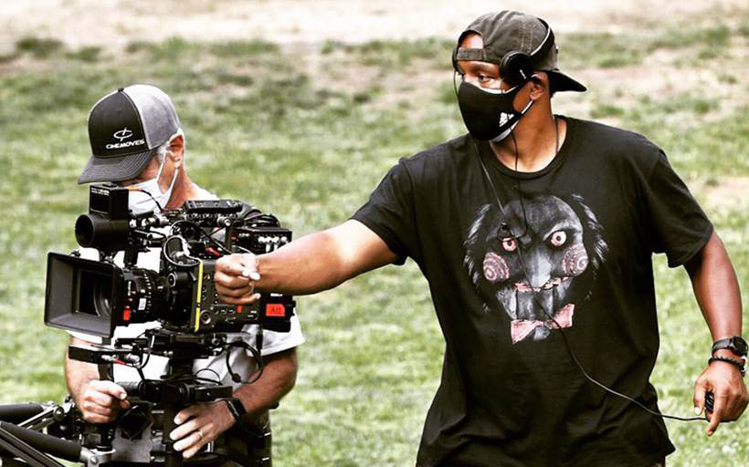 Một đoàn làm phim Hollywood hiện nay. Ảnh: NBC News. Hollywood vật lộn với Covid-19 - Nhìn từ trường hợp của Robert Pattinson -0