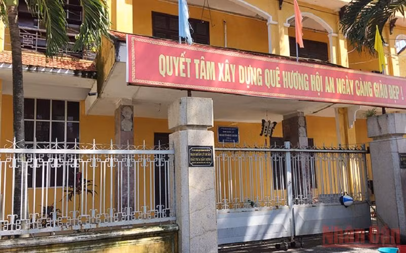 Trụ sở Ban Quản lý Dự án đầu tư và Xây dựng TP Hội An. 