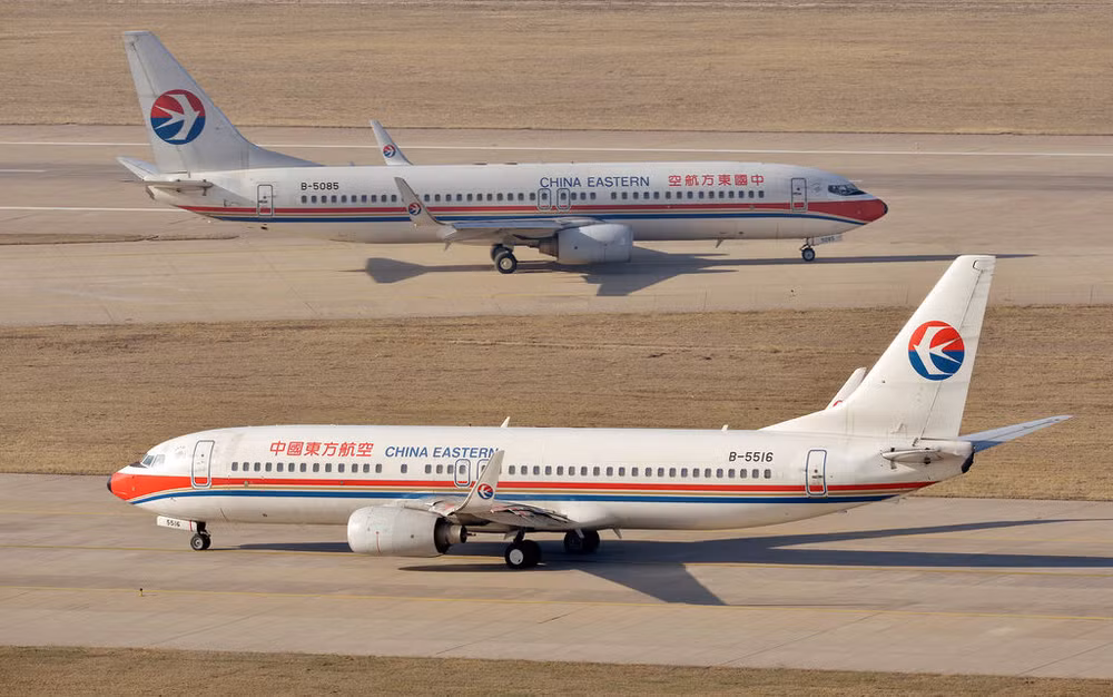 Máy bay của hãng hãng China Eastern Airlines. (Ảnh minh họa: Reuters)