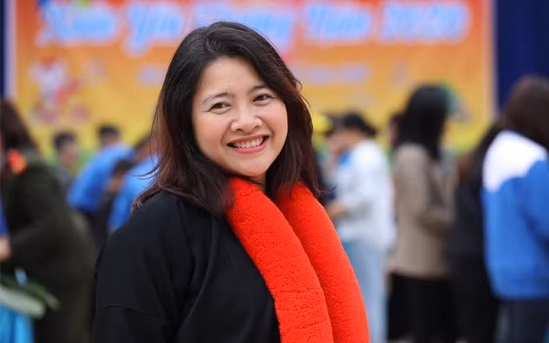 Bà Đỗ Thị Kim Hoa, Giám đốc Trung tâm Tình nguyện quốc gia (Trung ương Đoàn Thanh niên Cộng sản Hồ Chí Minh)