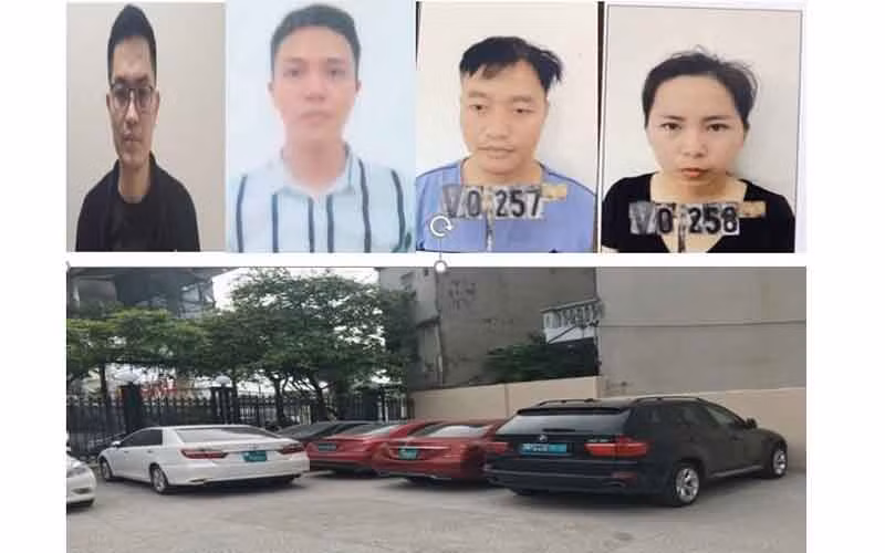 Đối tượng và tang vật trong vụ án.