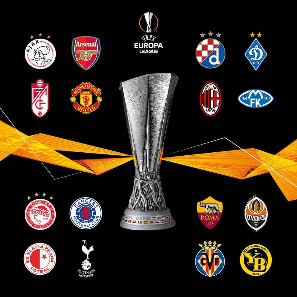 16 đội bóng đang chờ bốc thăm chia cặp đấu. (Ảnh: UEFA) 16 đội bóng tiến vào vòng 1/8 Europa League 2020/2021 -0