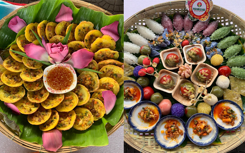 Các loại bánh thơm ngon tại Ngày hội Bánh dân gian ở Cà Mau. Lung linh sắc màu hội Bánh dân gian Nam Bộ tại Cà Mau -0