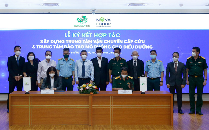 NovaGroup với chiến lược mới, tạo hệ sinh thái đa dạng sẽ cùng hợp lực với nhiều đối tác để phát triển. (Ảnh: Sự kiện ký kết hợp tác giữa NovaGroup với Bệnh viện Quân y 175) Ông Bùi Thành Nhơn dẫn dắt NovaGroup bước vào chu kỳ tăng trưởng mới -0