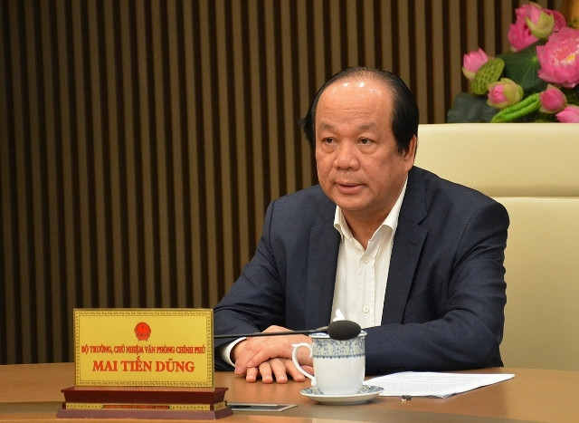Bộ trưởng, Chủ nhiệm Văn phòng Chính phủ Mai Tiến Dũng.