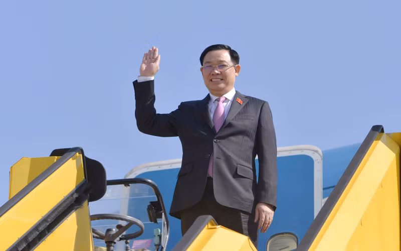 Chủ tịch Quốc hội Vương Đình Huệ.