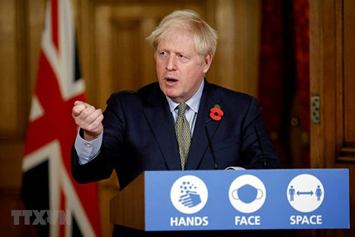 Thủ tướng Anh Boris Johnson. Ảnh: TTXVN.