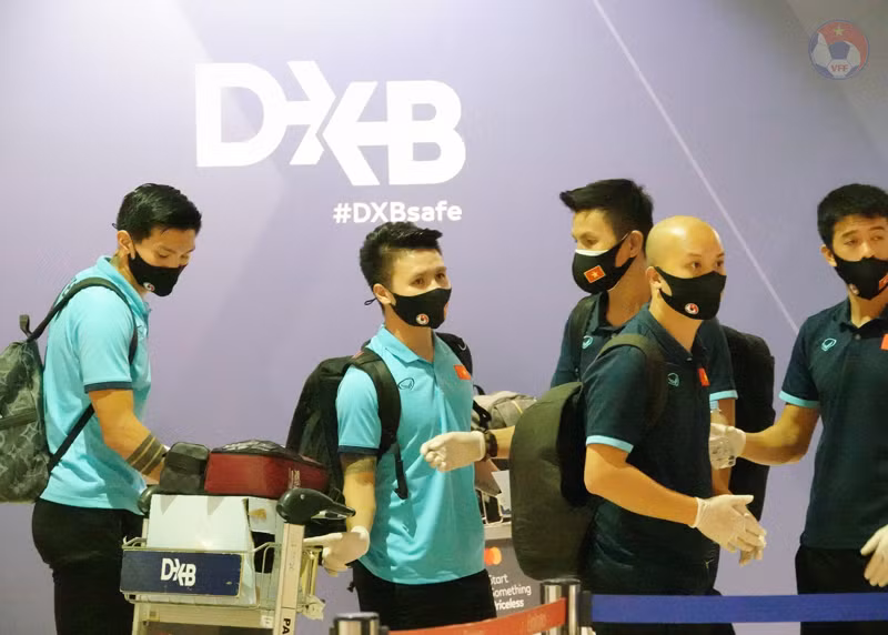 Đội tuyển Việt Nam đã trở về nước, ổn định sinh hoạt tại cơ sở cách ly -0