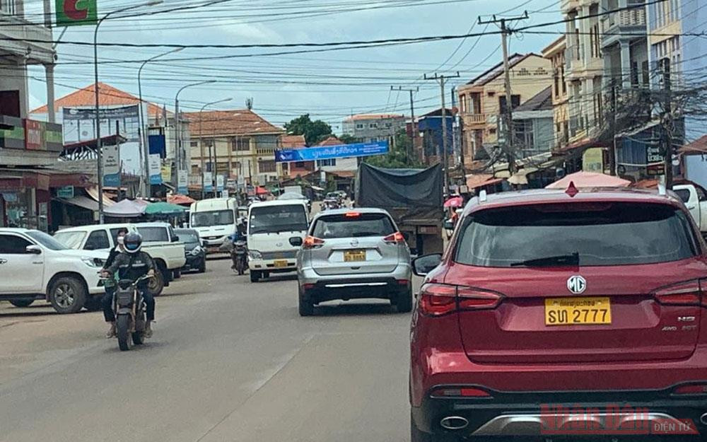 Bên trong Thủ đô Vientiane, việc đi lại đã trở lại gần như bình thường. Lào phong tỏa Thủ đô Vientiane lần thứ tám để phòng, chống Covid-19 -0