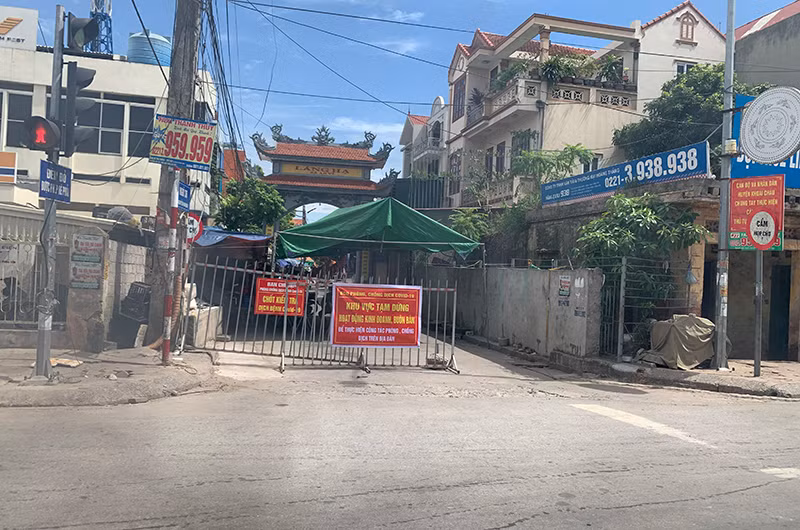 Huyện Khoái Châu thiết lập thêm một vùng cách ly phòng, chống dịch