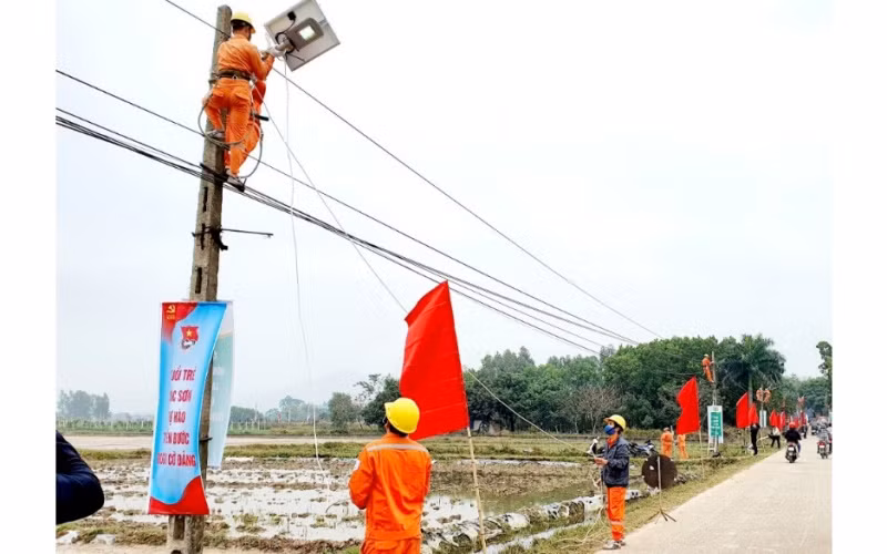 1.500 công trình tuổi trẻ mừng Đảng quang vinh -0