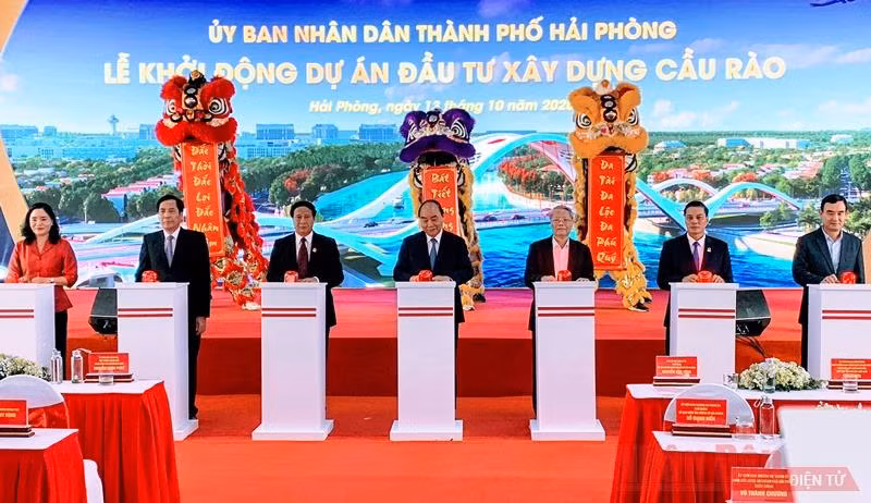 Thủ tướng dự khánh thành tuyến đường vào và Khu bảo tồn bãi cọc Cao Quỳ -0
