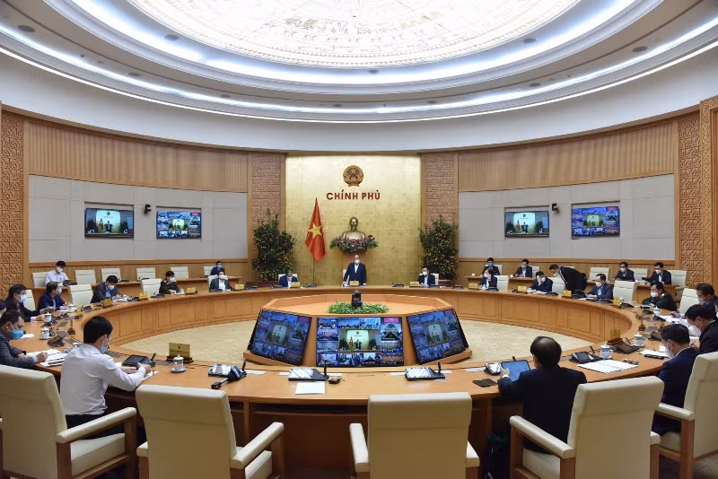 Thường trực Chính phủ họp ứng phó dịch Covid-19 -0