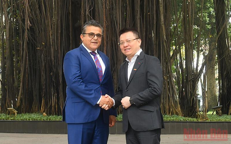 Thúc đẩy hợp tác thông tin Việt Nam-Palestine ảnh 1 Thúc đẩy hợp tác thông tin Việt Nam-Palestine -0