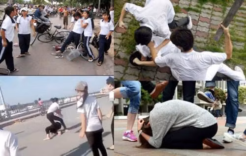 Bạo lực học đường. (Ảnh minh họa)