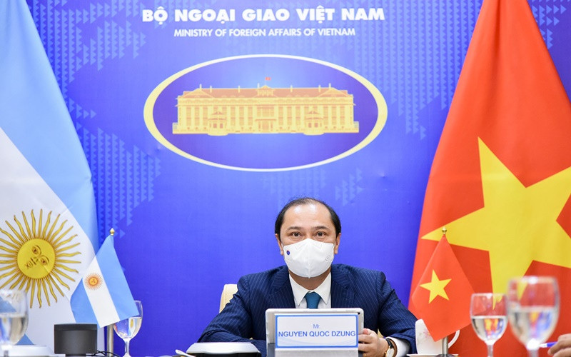 Thứ trưởng Ngoại giao Nguyễn Quốc Dũng. (Ảnh: Bộ Ngoại giao)