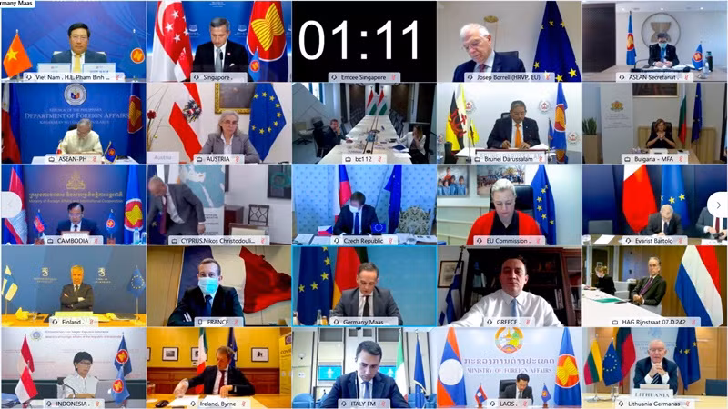 Hội nghị Bộ trưởng Ngoại giao ASEAN-EU lần thứ 23 -0