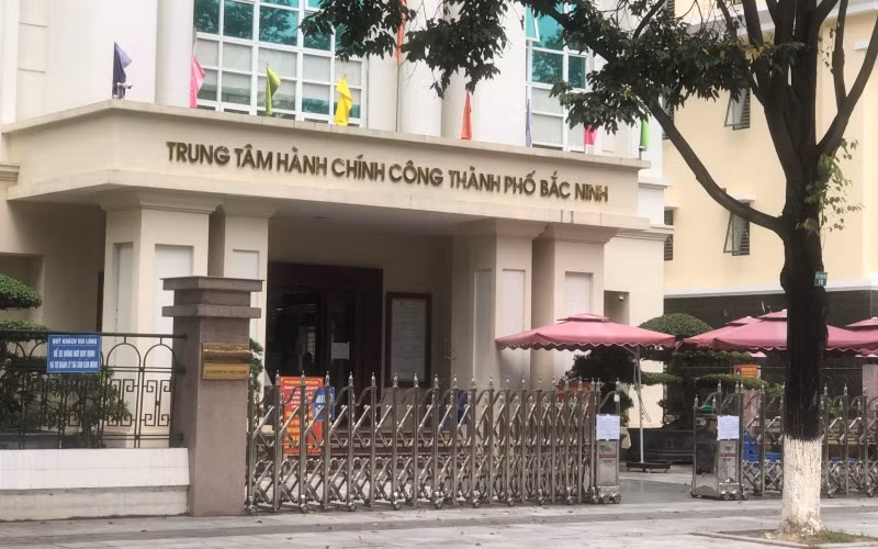 Trung tâm hành chính công cấp tỉnh, cấp huyện tại Bắc Ninh hoạt động trở lại