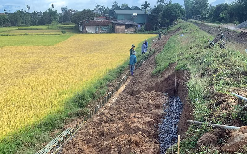 Giải quyết dứt điểm tình trạng vi phạm công trình thủy lợi -0